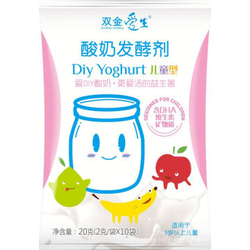 probiotic healthy yogurt with probiotics